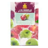 Табак Al-Fakher Ледяное Двойное Яблоко (Frosty Two Apples), 50 грамм